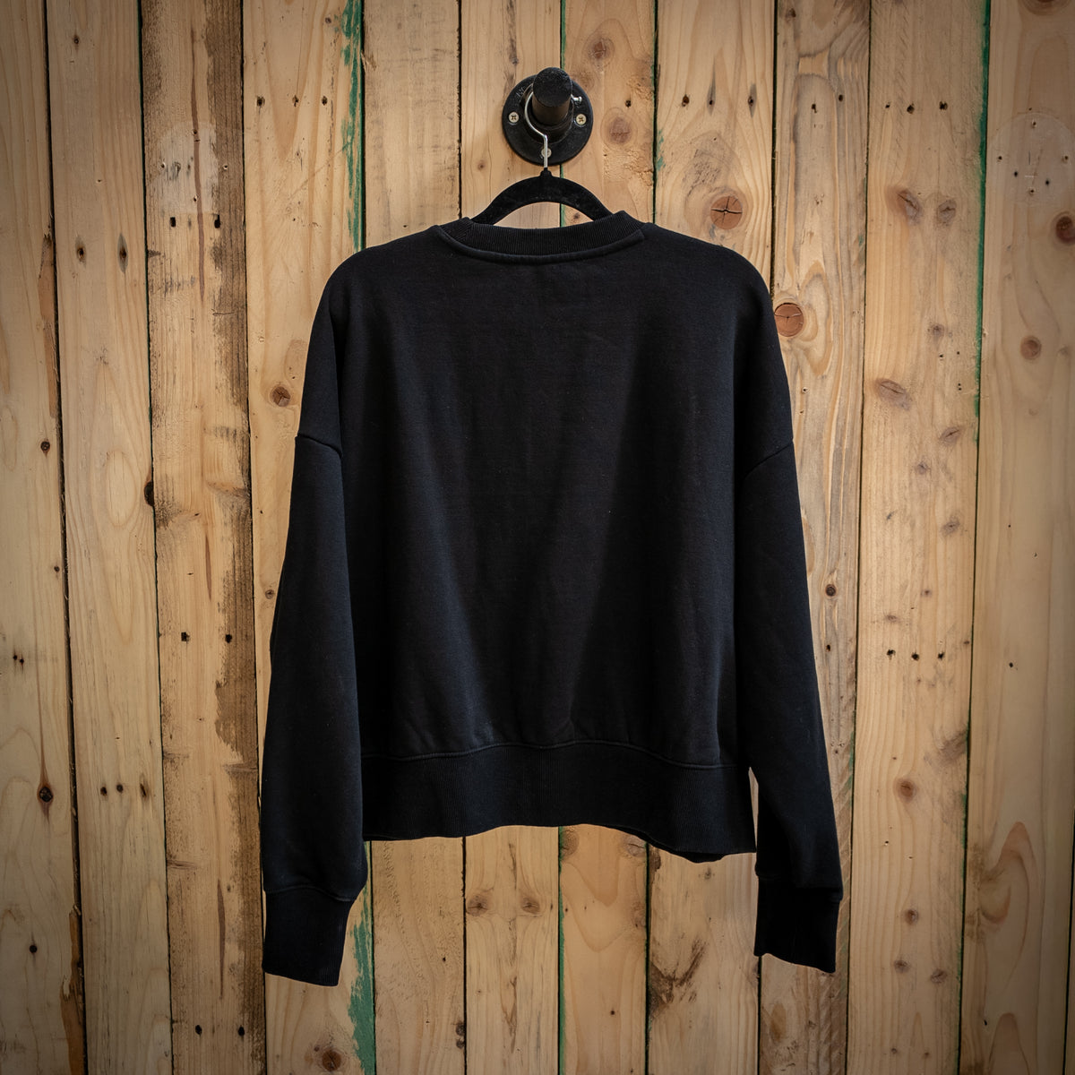 Boujon Bakery women's long sleeve tee in black, back