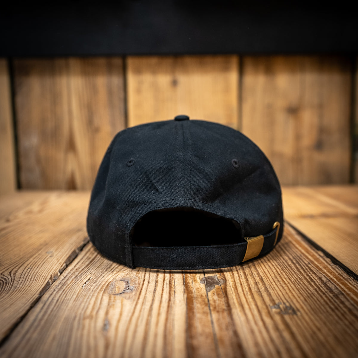 Boujon Bakery cap in black, back with adjustable strap
