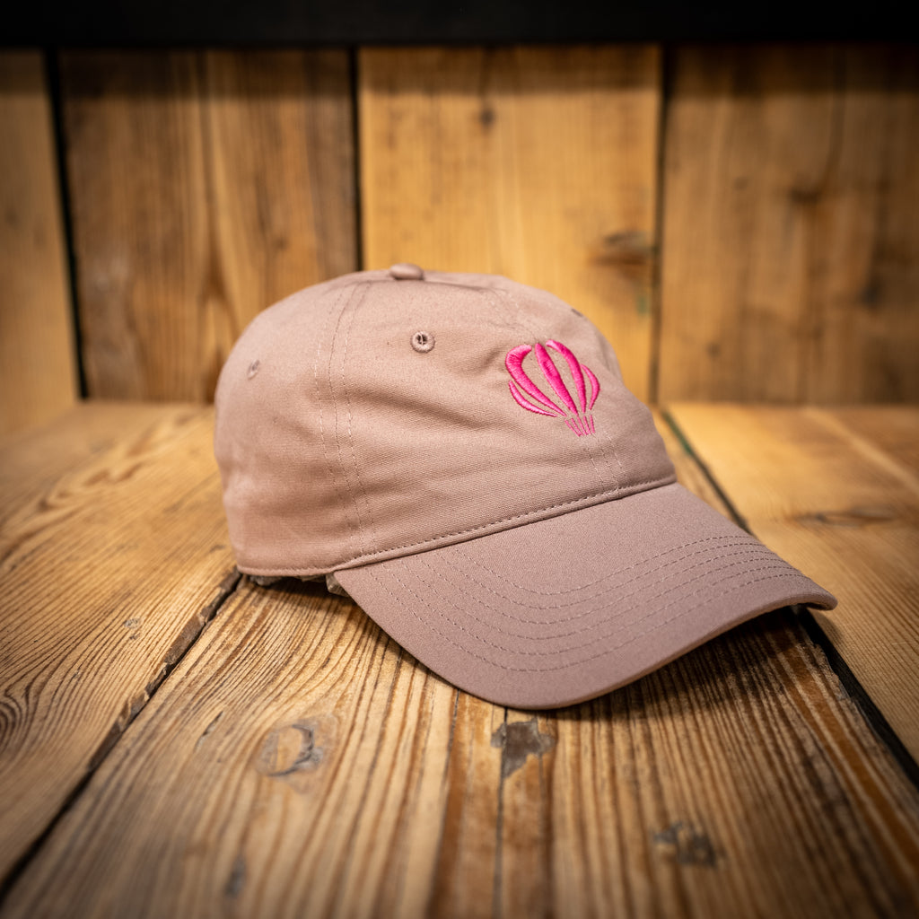 Boujon Bakery cap in dusty pink, side angle