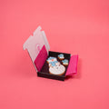 Snowman Iced Biscuit Box - Small