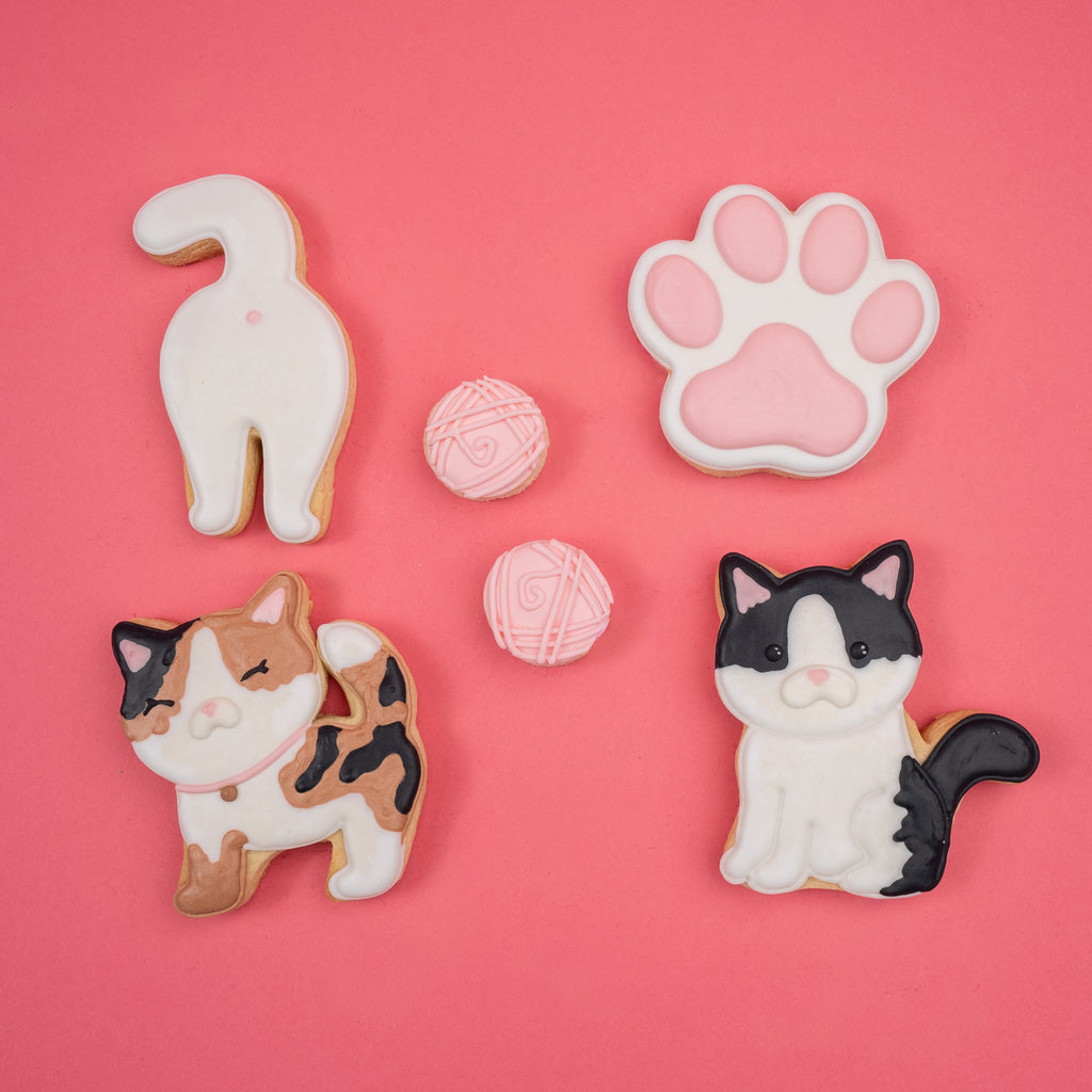 Cat Lovers Iced Biscuit Box – Large