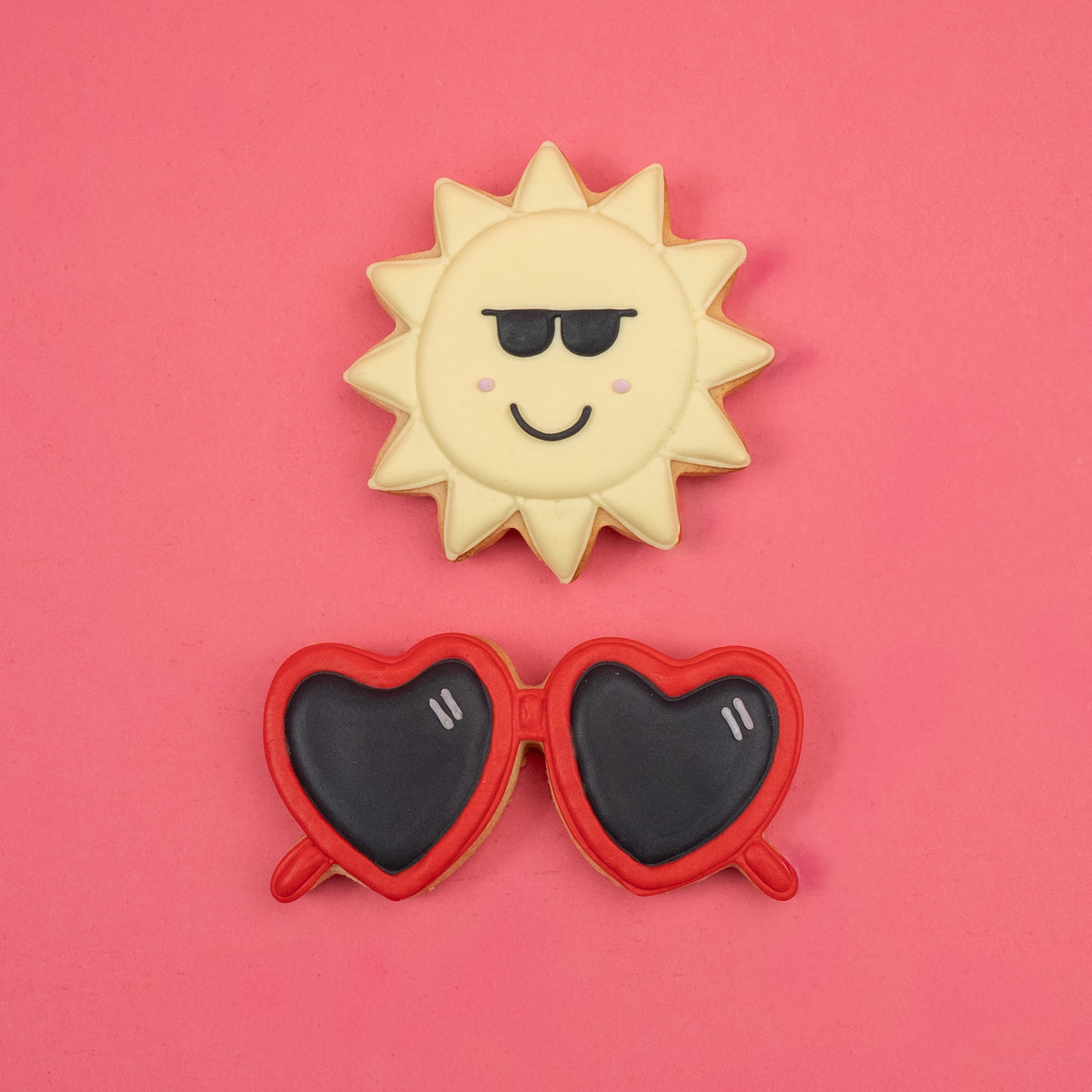 Sun & Sunglasses Iced Biscuit Box – Small