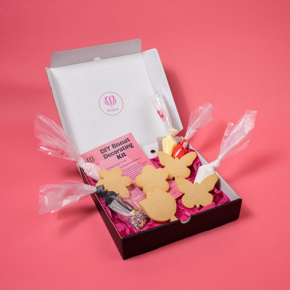 DIY Butterfly & Flower Biscuits