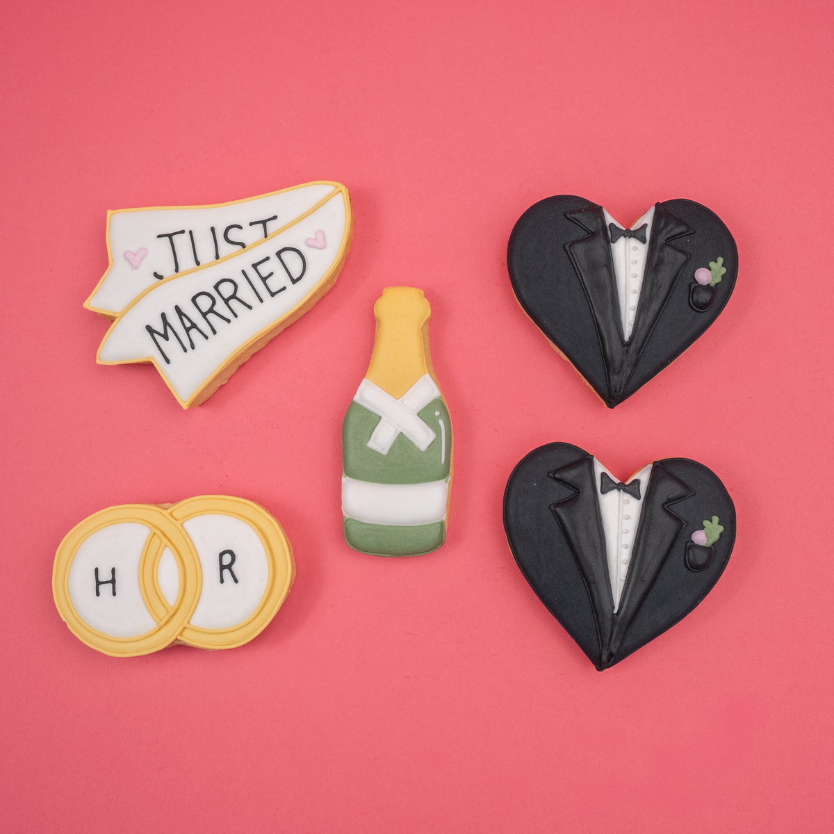 Groom & Groom Iced Biscuit Box – Large