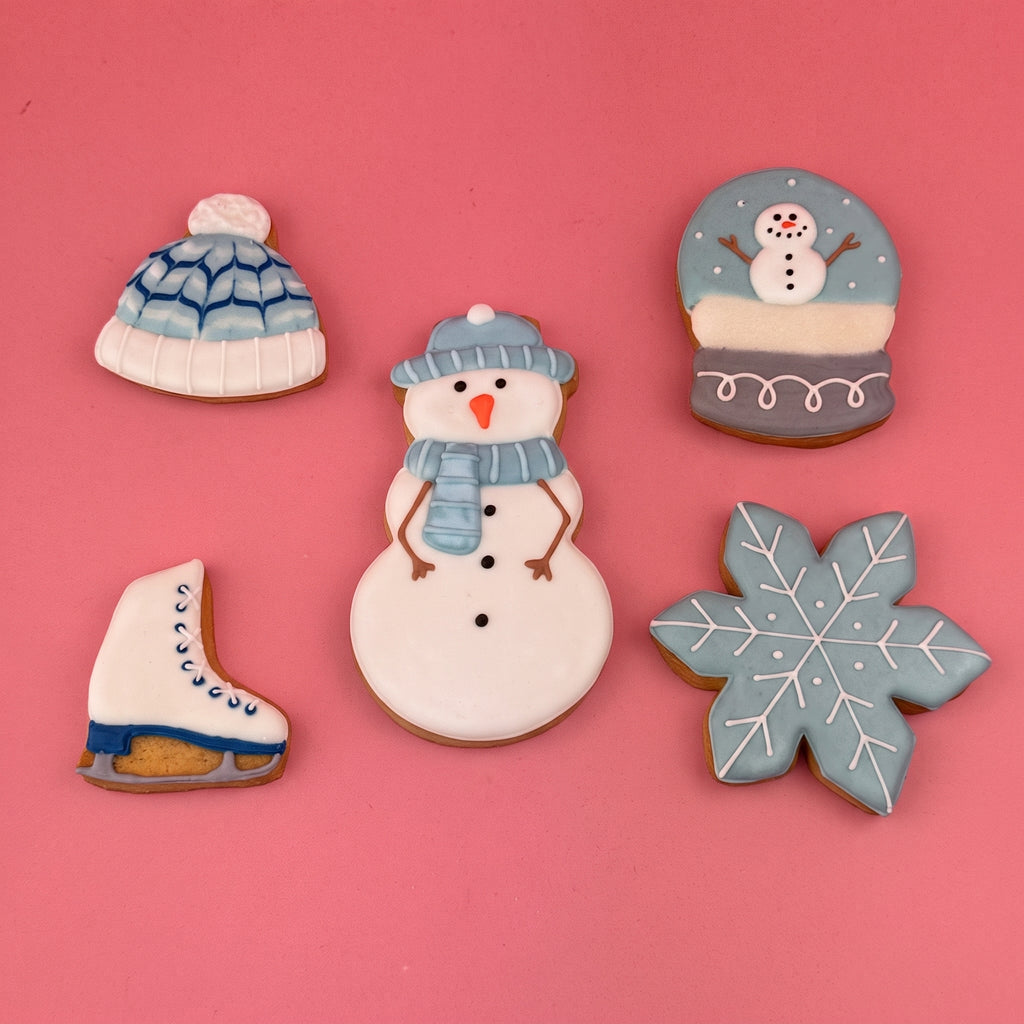 Winter Wonderland Iced Biscuit Box - Large