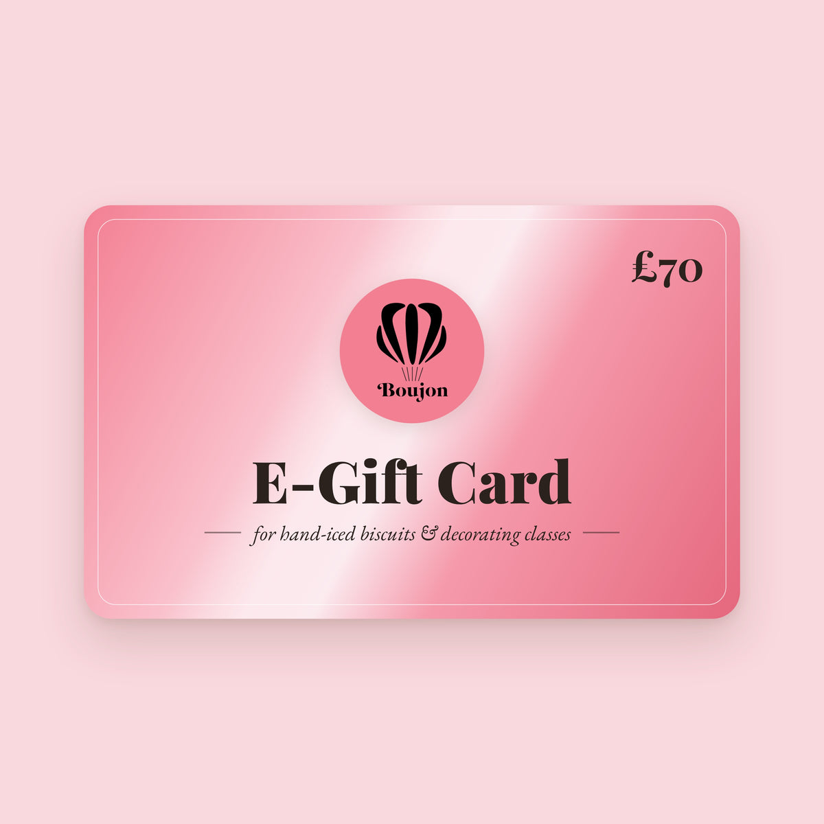 Boujon Gift Card £70